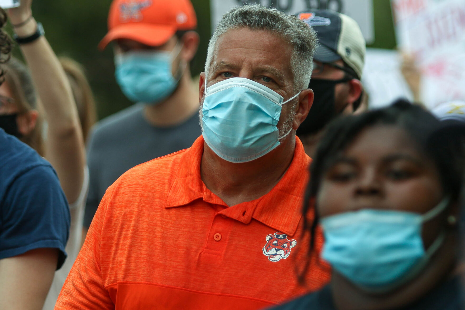 Auburn Students & Community for Change protest and march